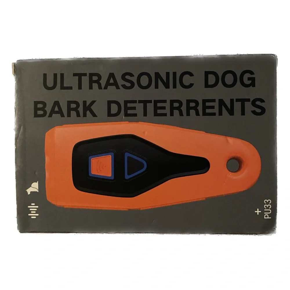 NieMopoty Ultrasonic Dog Bark Deterrent Device Dual Sensor for Anti-Barking PU33